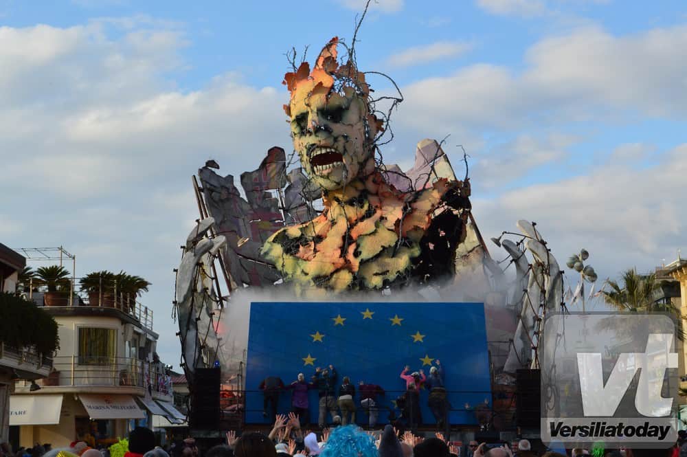 Le costruzioni di Prima Categoria del Carnevale di Viareggio 2017