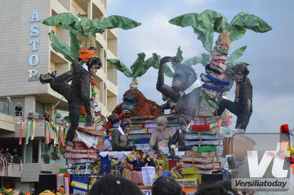 Le costruzioni di Prima Categoria del Carnevale di Viareggio 2017