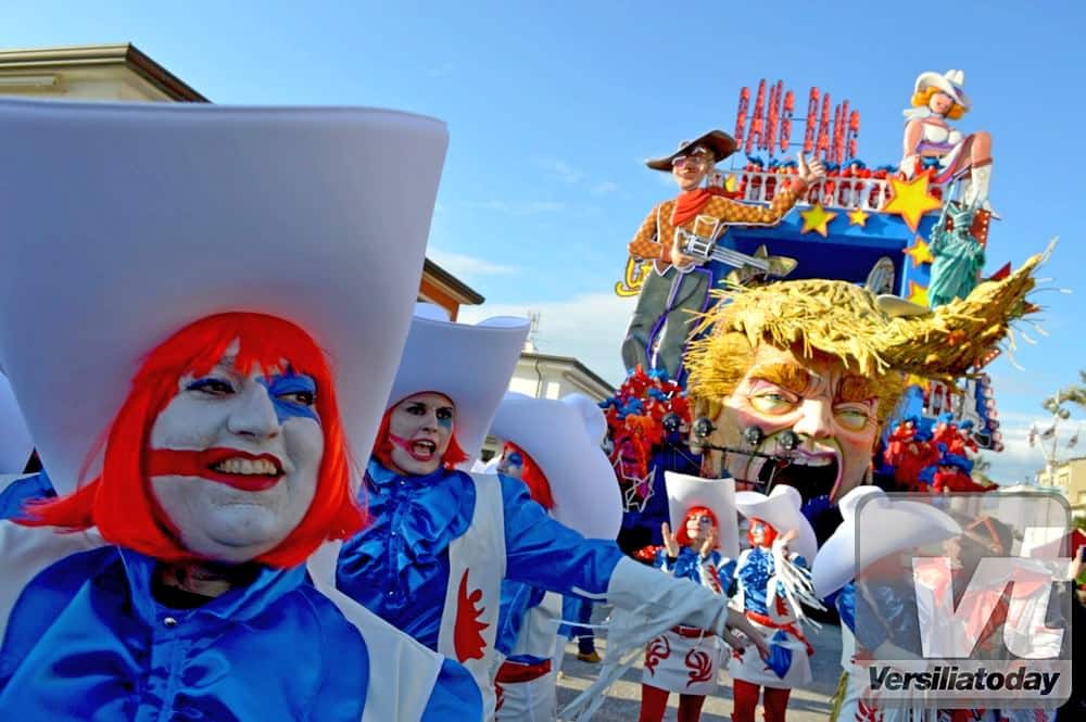 Le costruzioni di Prima Categoria del Carnevale di Viareggio 2017