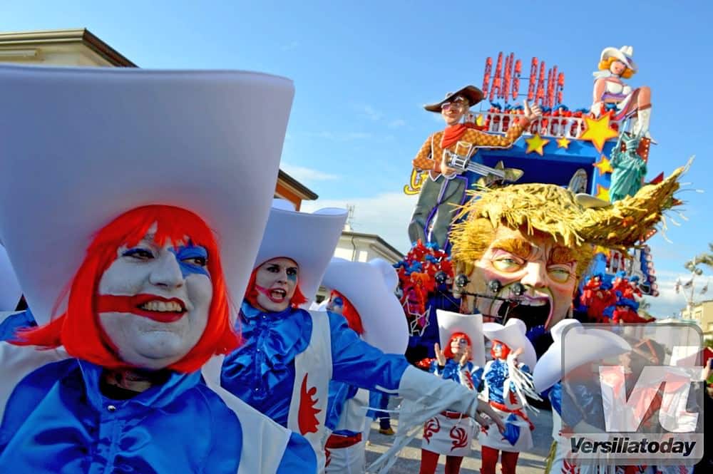 Primo Corso Carnevale di Viareggio 2017: i Carri di Prima Categoria