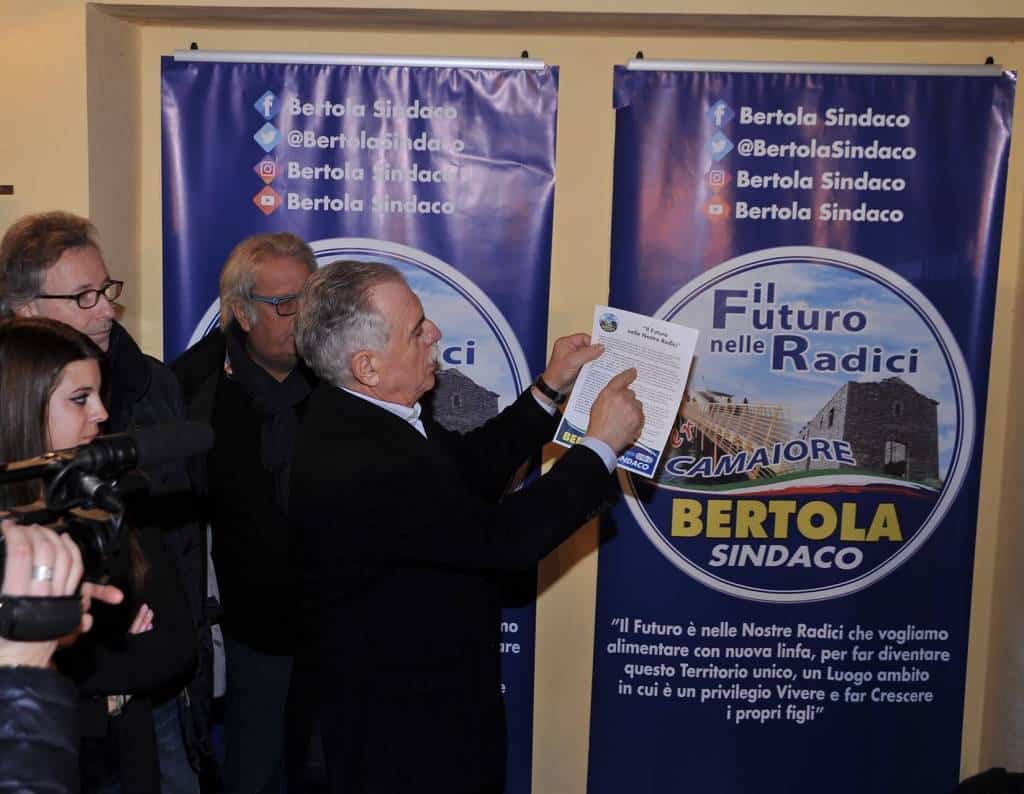 giampaolo bertola sindaco 2017