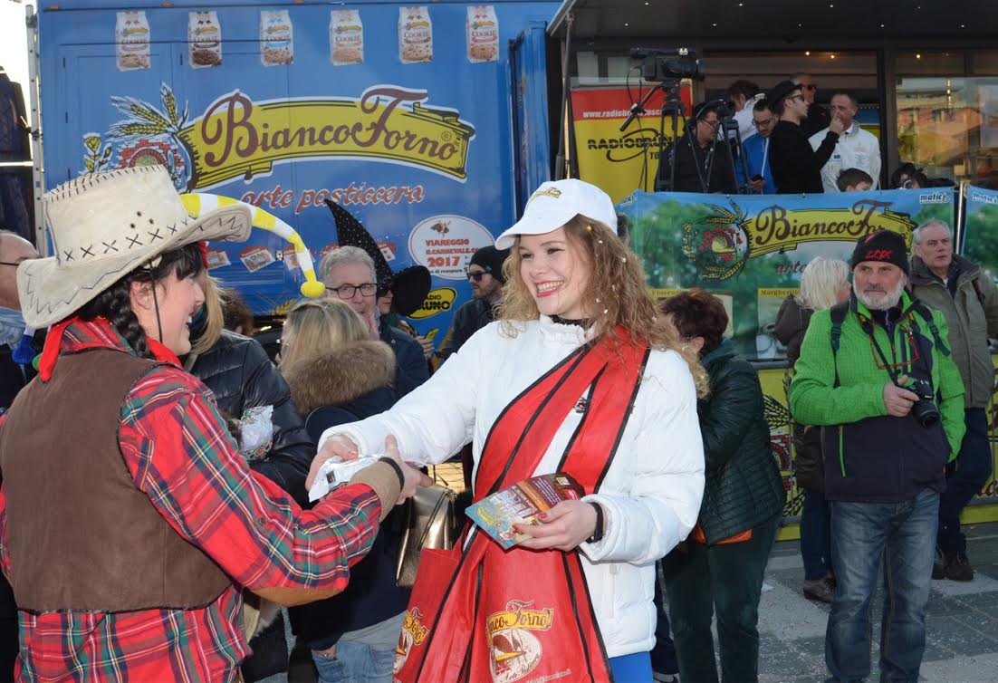 Biancoforno protagonista al Carnevale di Viareggio con concorsi e iniziative