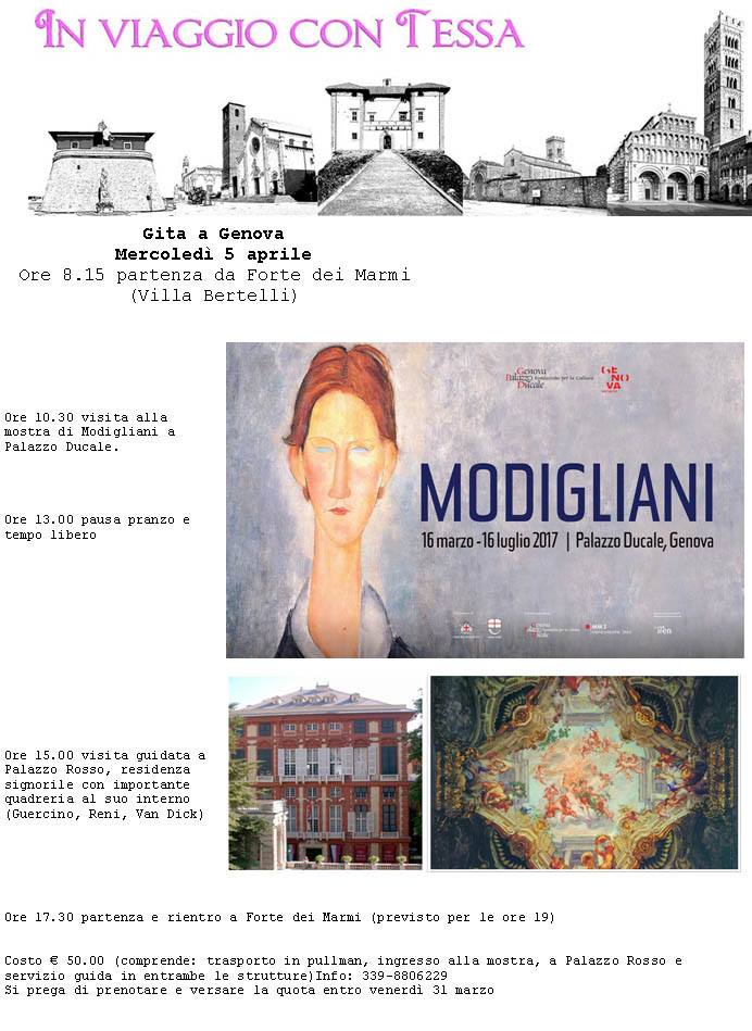 Gita a Genova, mostra di Modigliani e Palazzo Rosso