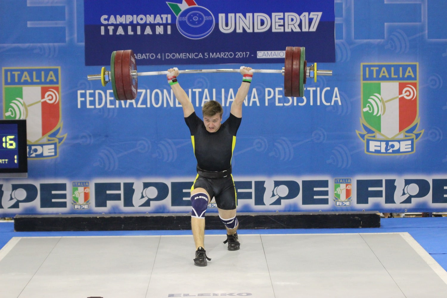 Pesi: Nuovi campioni e tanti record a Camaiore