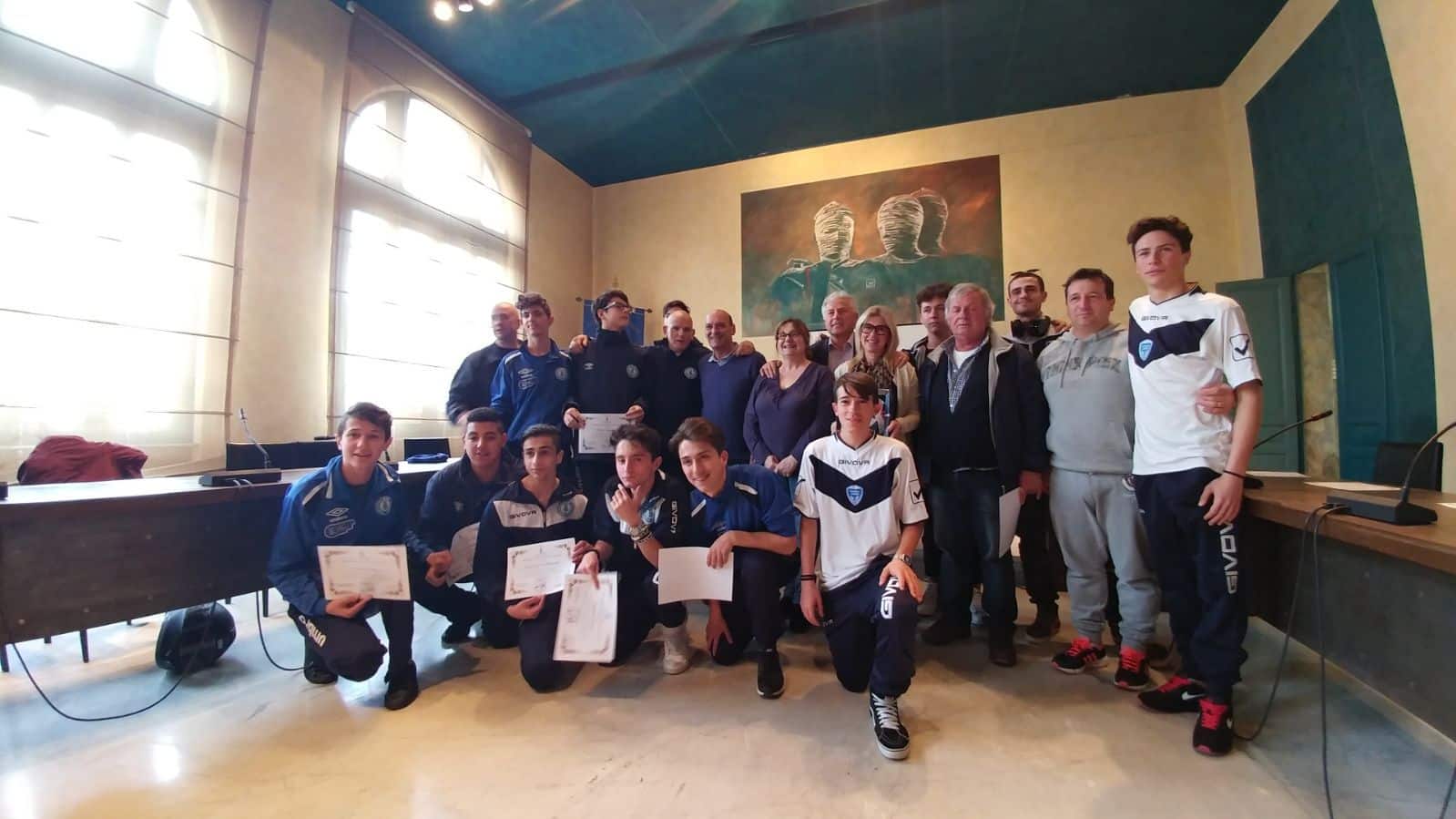 Premiati gli atleti che portano alto il nome del Comune di Pietrasanta