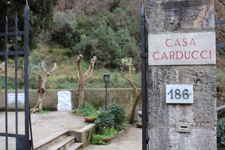 ingresso Casa Carducci Pietrasanta