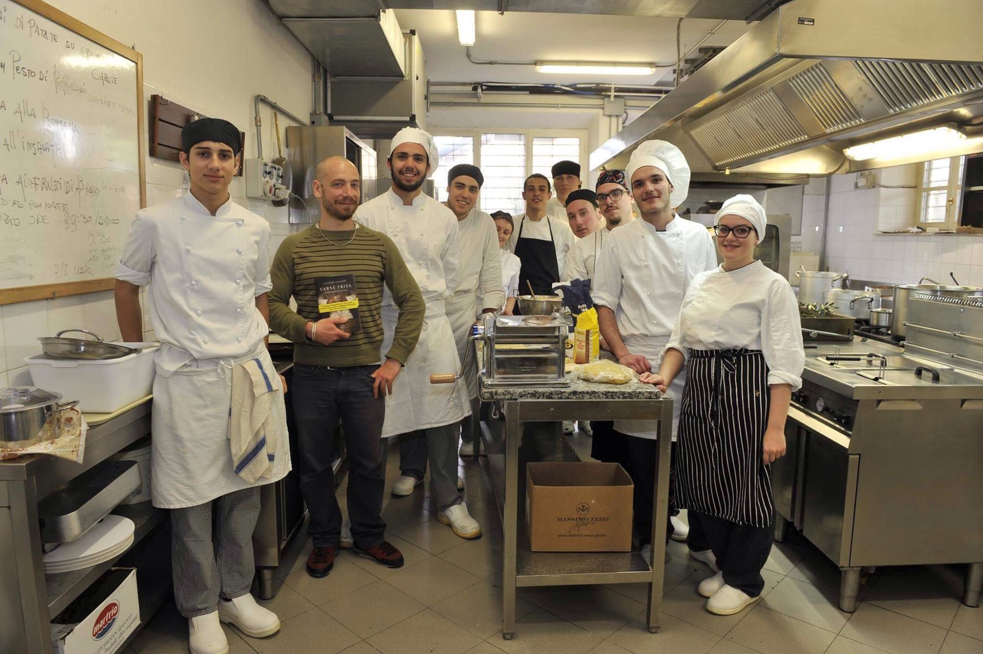I ragazzi dell’Isi Marconi incontrano lo chef-scrittore Leonardo Lucarelli