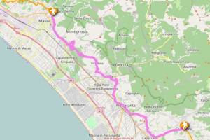 Via francigena massa camaiore