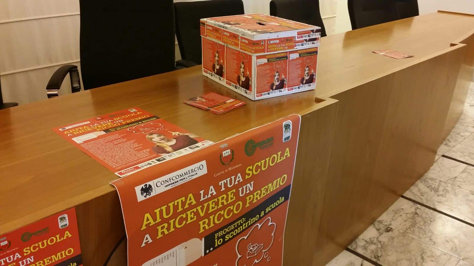 lo scontrino a scuola comune di massarosa