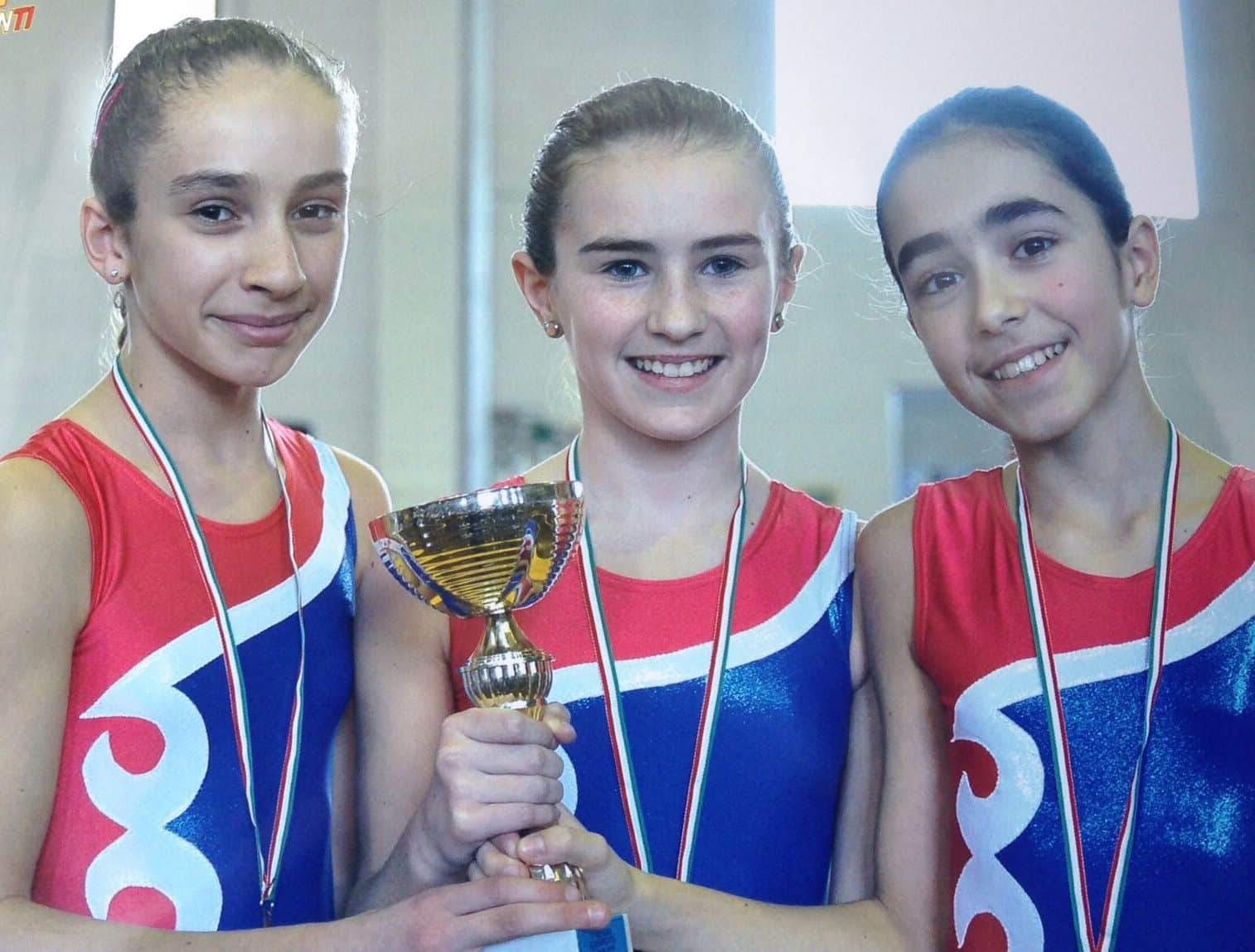 La Ginnastica Pietrasanta trionfa con le Junior