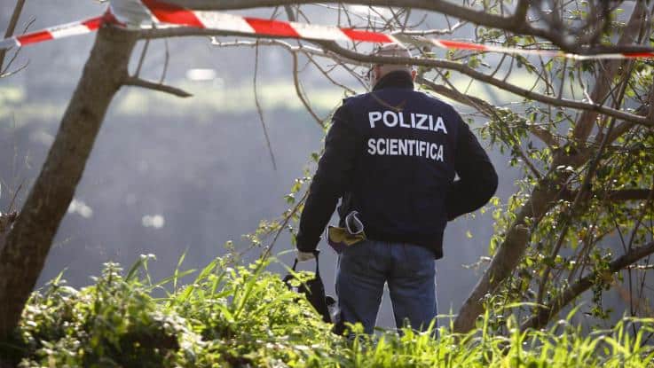 giallo a piano di conca cadavere nel canale