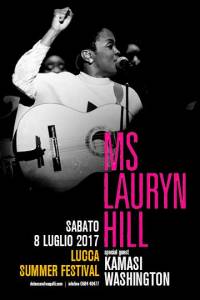 KAMASI WASHINGTON e MS LAURYN HILL Lucca Summer Festival 2017
