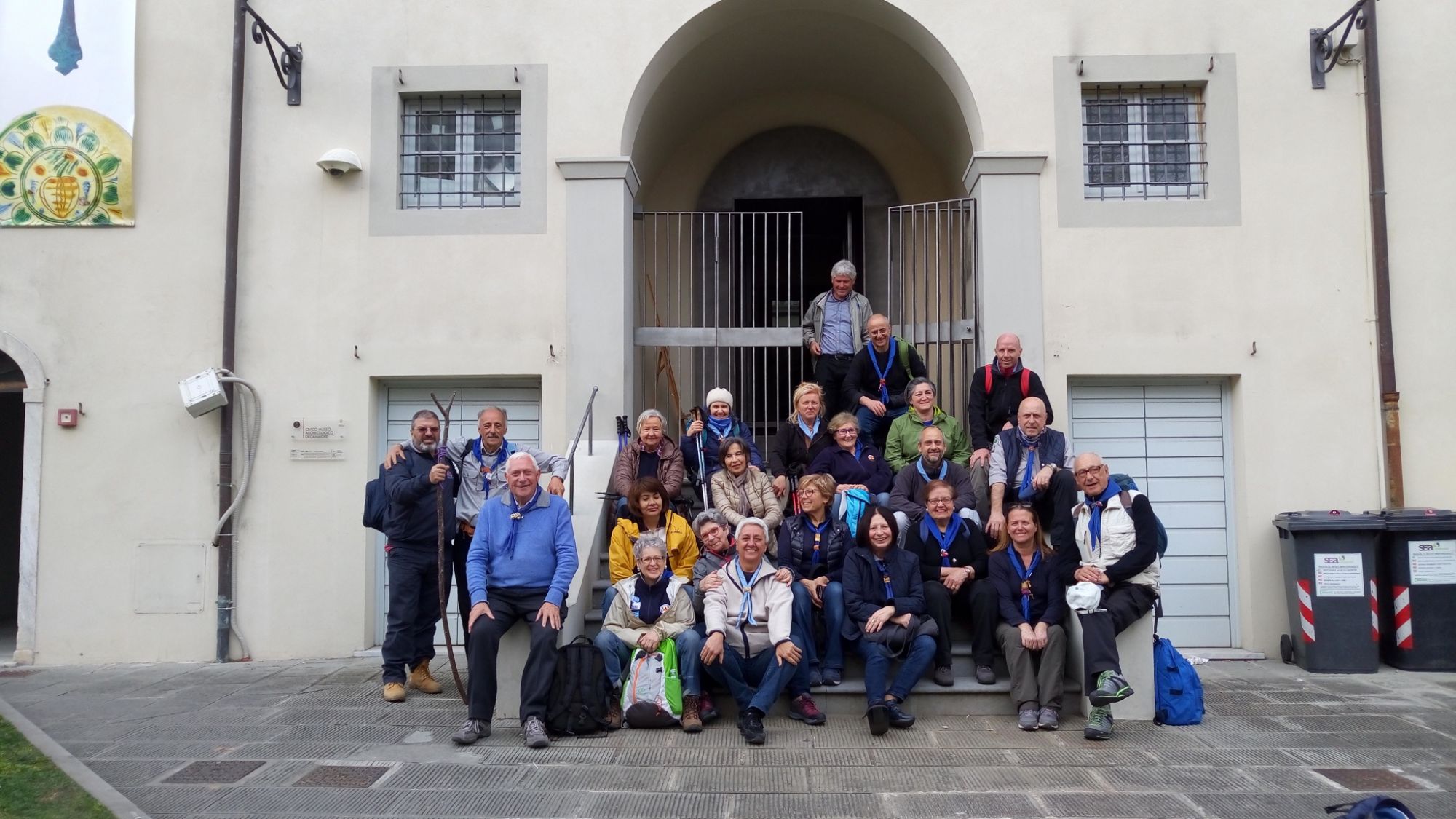 Movimento adulti scout italiano al Museo Archeologico di Camaiore