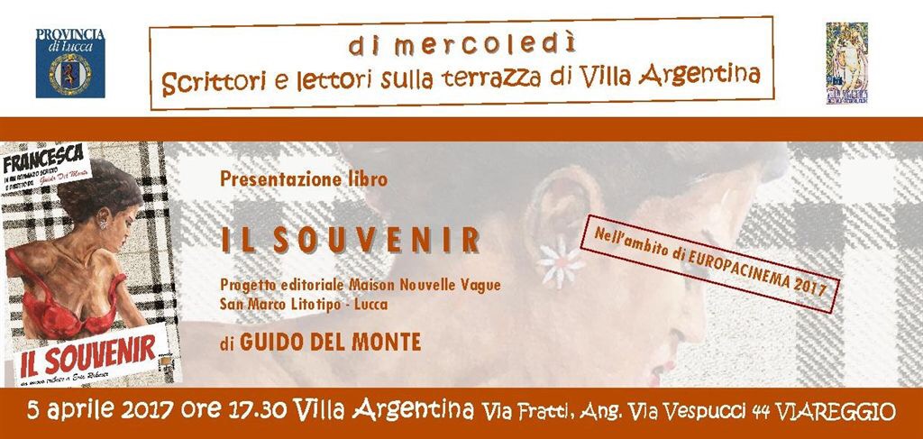 A Villa Argentina presentazione di “Il Souvenir” di Guido del Monte