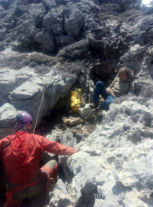 Speleo Mannari a Creta. Ecco Talo, la grotta dedicata all’antico gigante custode dell’isola.