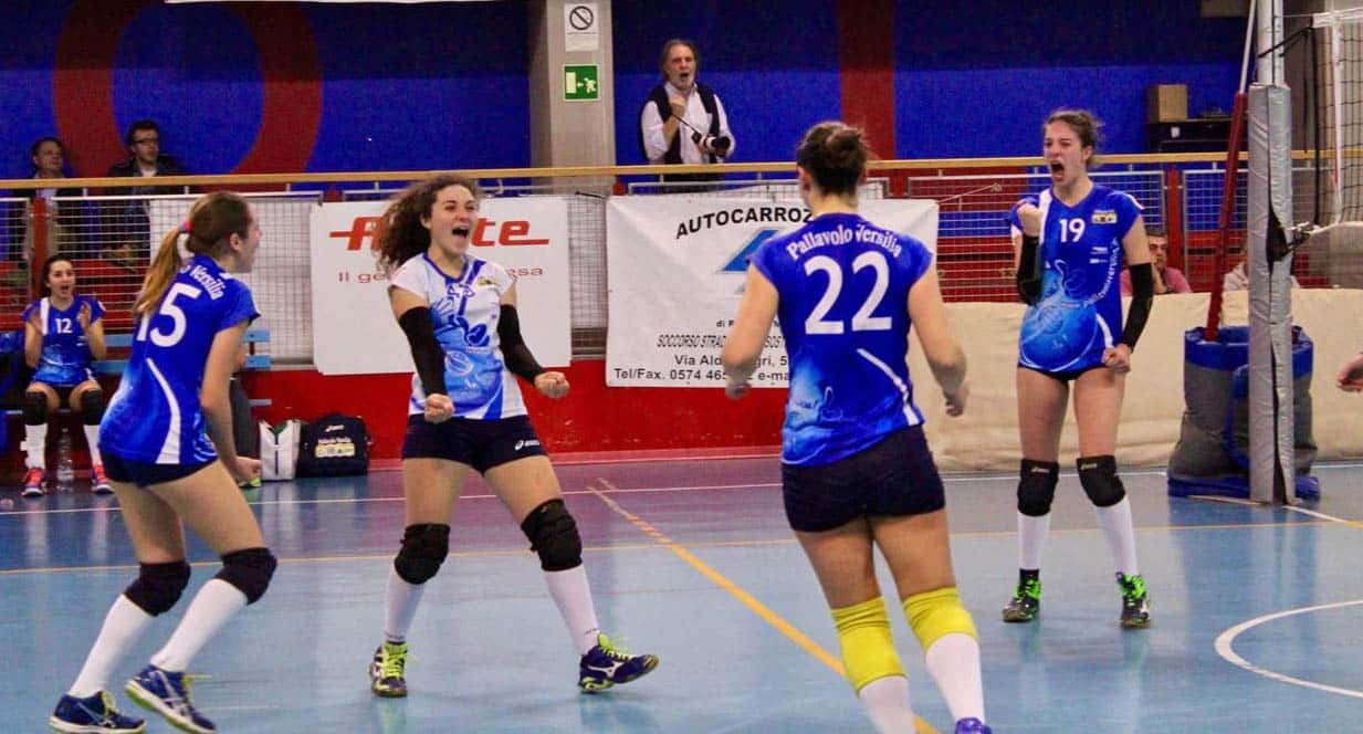 Pallavolo Versilia – Pietrasanta,  le U16 accedono in semifinale regionale