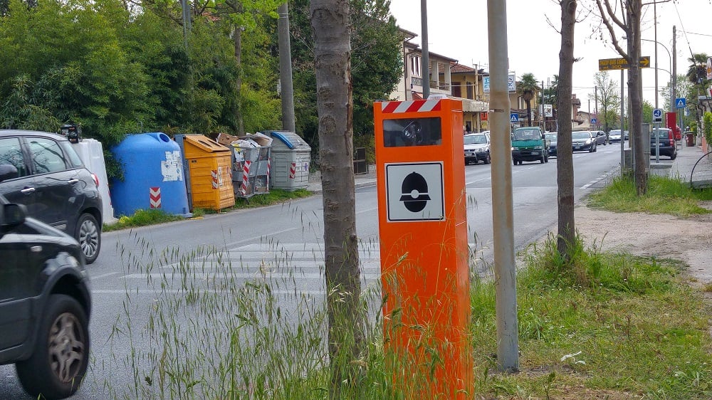 autovelox in via italica