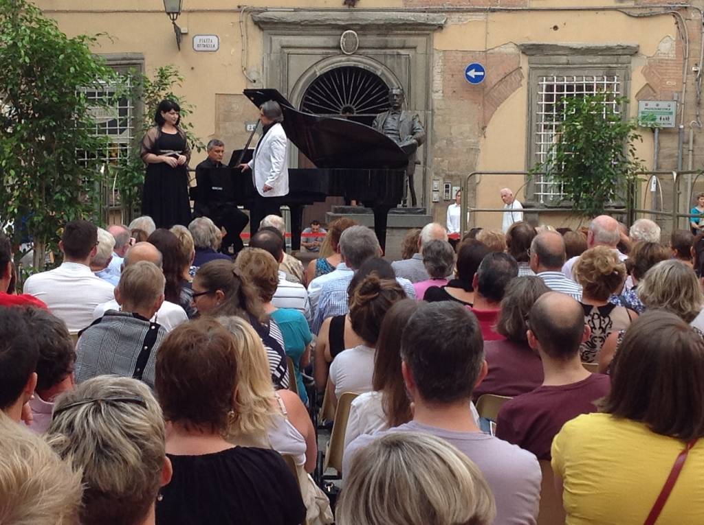 cartolina Bohème, un momento del concerto