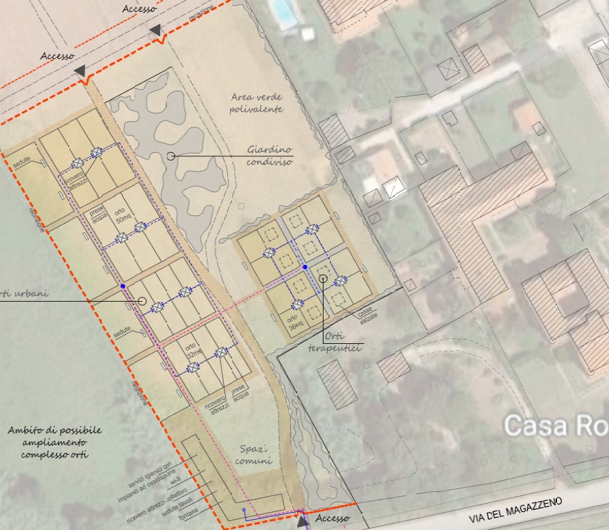 Arrivano gli orti urbani a Camaiore, le coltivazioni nell’area del Magazzeno