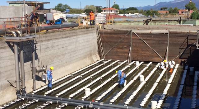 Il Comune sosterrà il progetto di Gaia per la realizzazione della terza vasca del depuratore di Camaiore