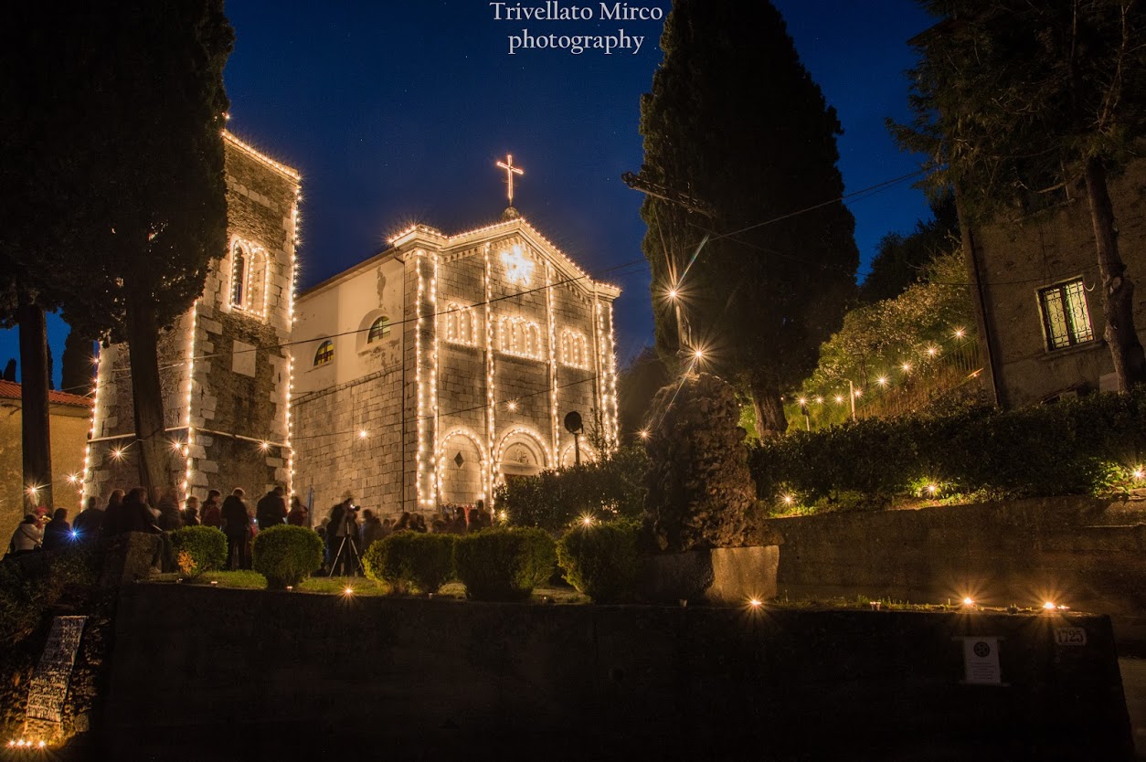 Gli scatti dalla Luminara di Retigano [Fotogallery]