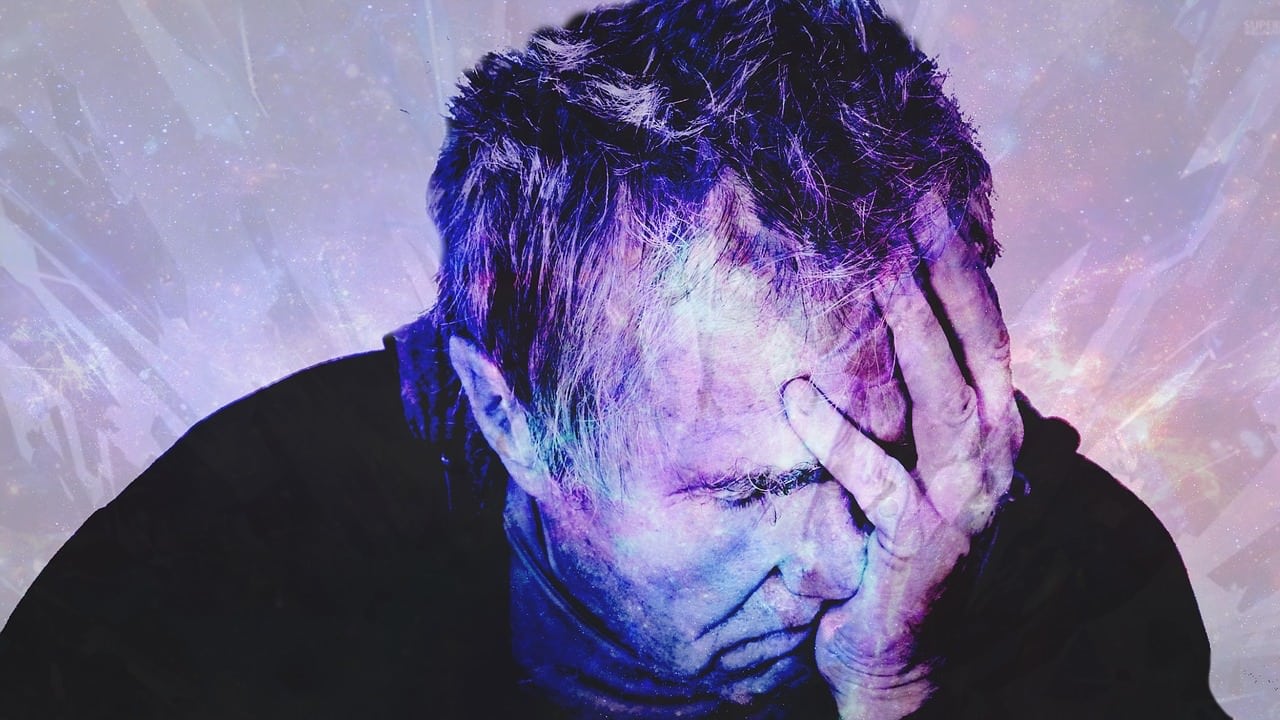meningite testa uomo anziano