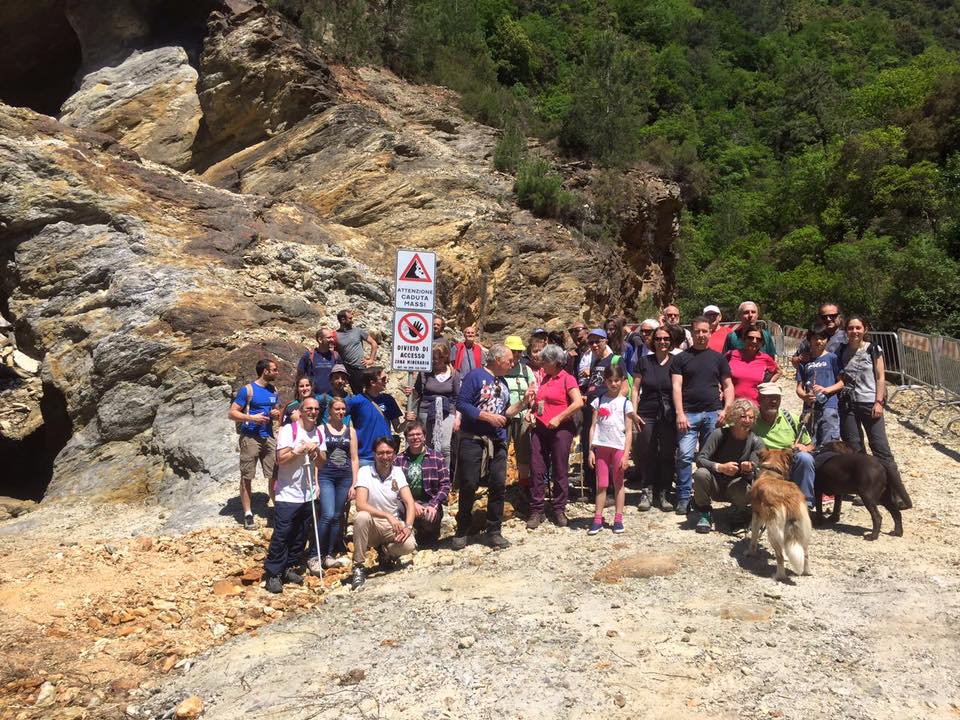 Giornata delle miniere a Valdicastello, 60 visitatori al nascente parco geominerario