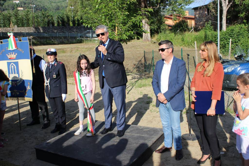 Foto inaugurazione parco Accademia