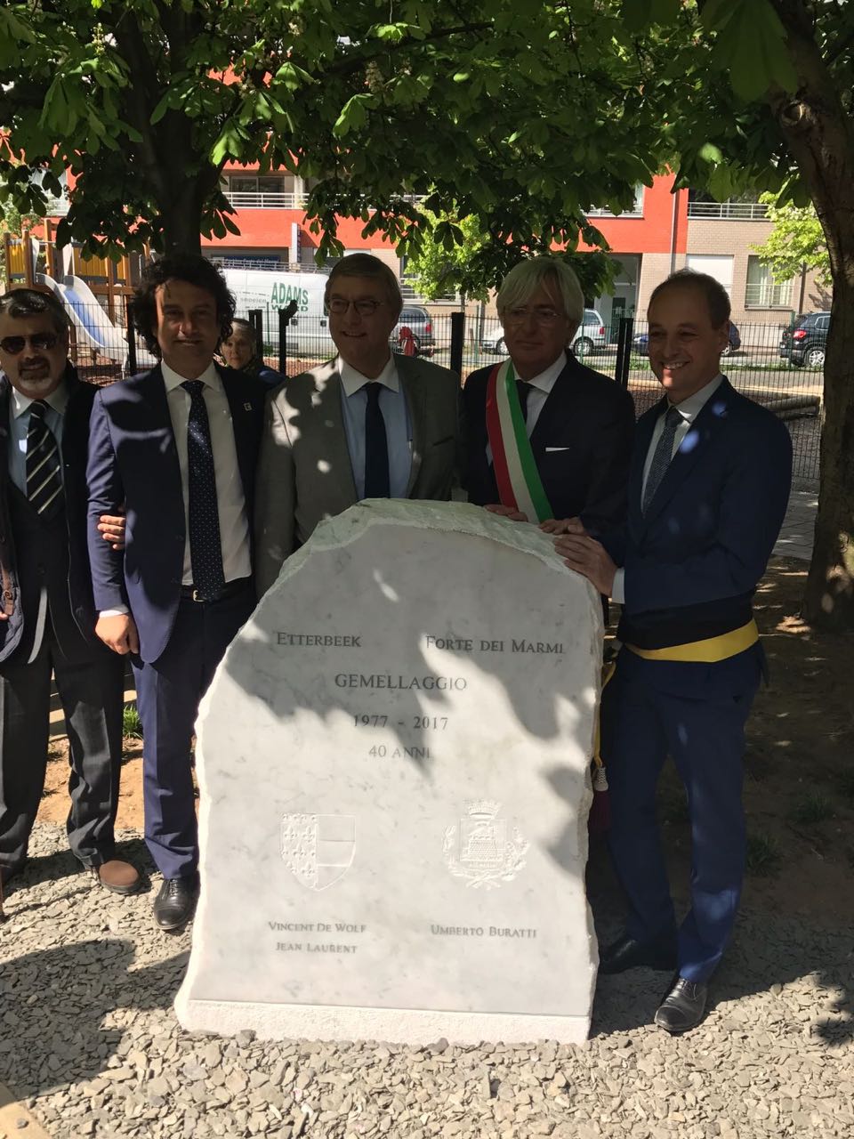 Buratti e Tonini cittadini onorari di Etterbeek