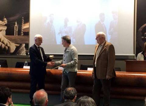 Premio innovazione Confcommercio a Fabrizio Lazzarini del CCN Tre Fontane