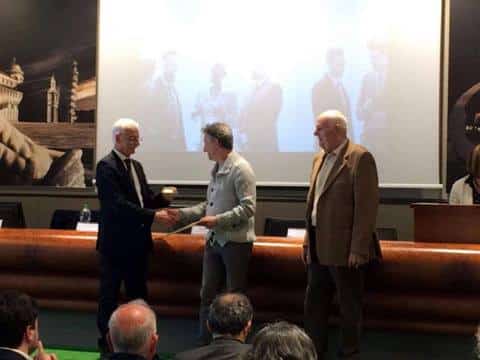 Premio innovazione Confcommercio a Fabrizio Lazzarini del CCN Tre Fontane