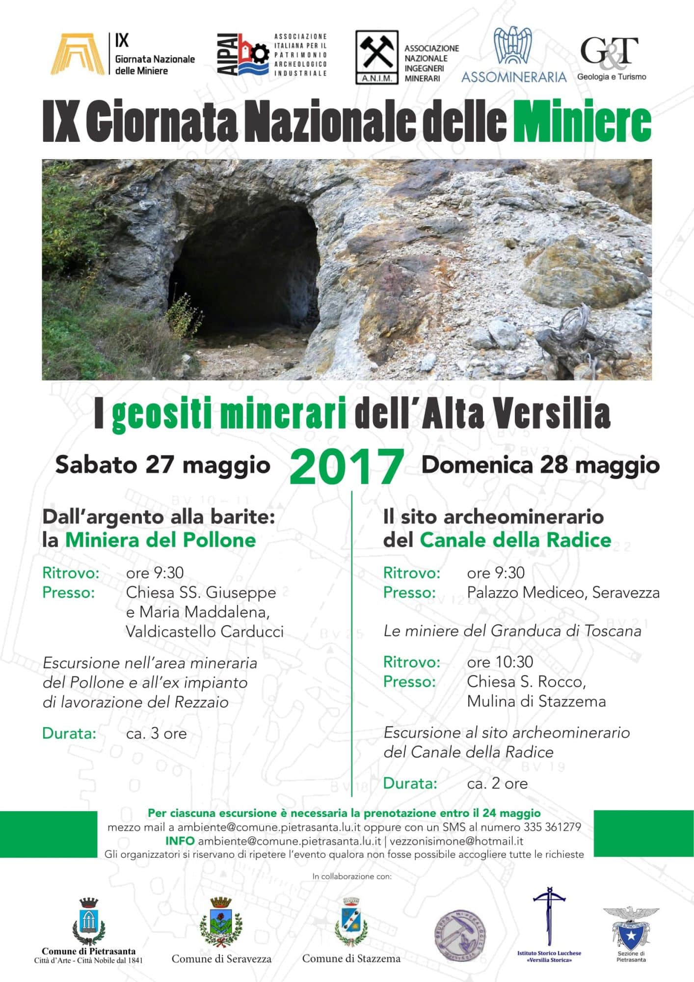 Due giorni alla scoperta delle miniere dell’Alta Versilia