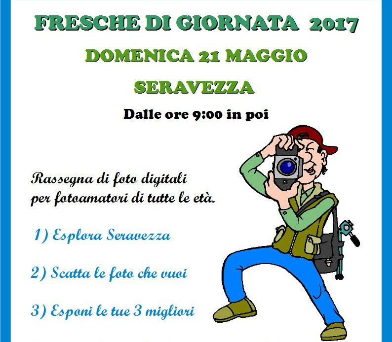 fresche di giornata 2017 seravezza