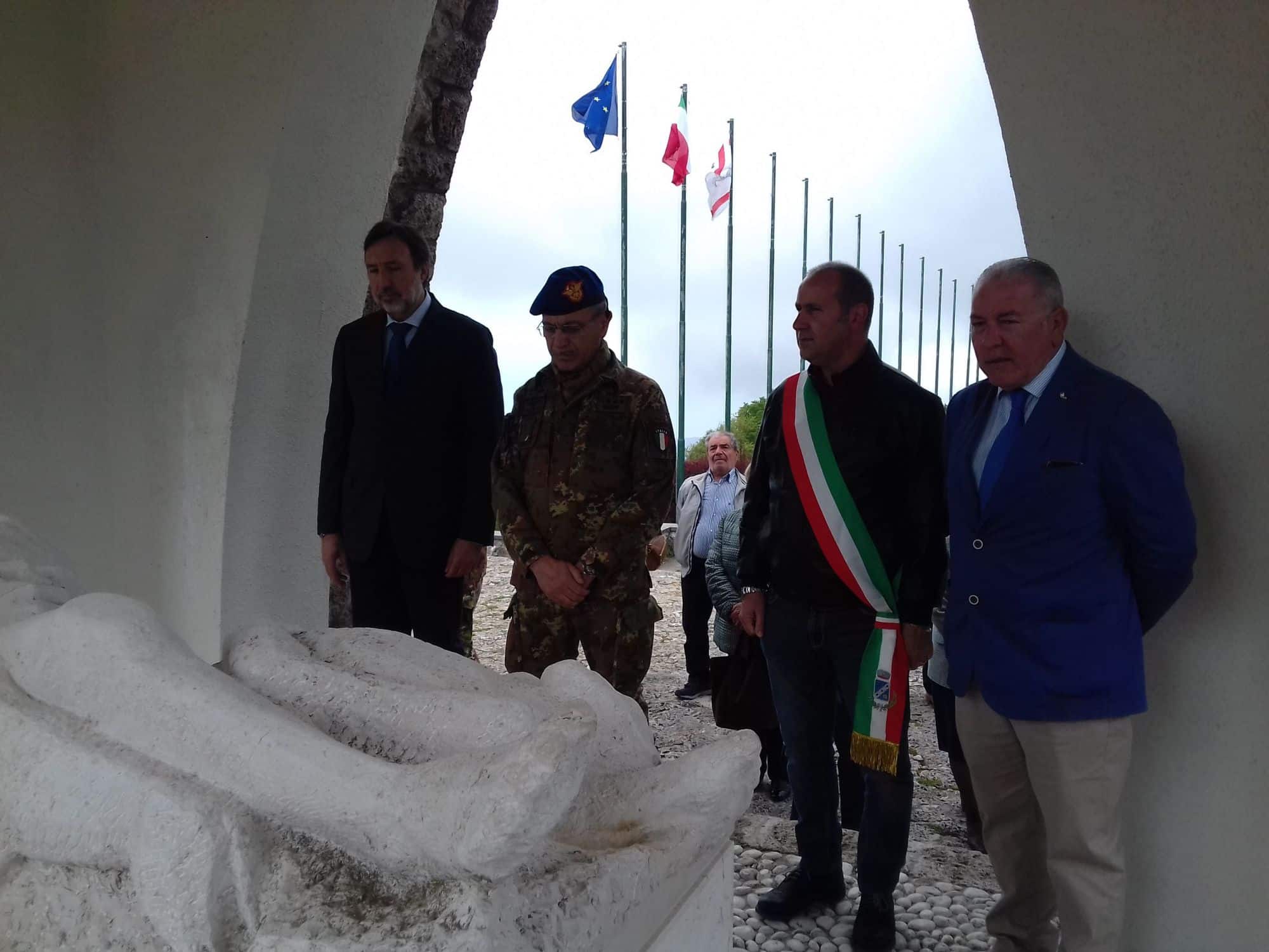 Il Capo di Stato Maggiore dell’Esercito in visita al Parco Nazionale della Pace