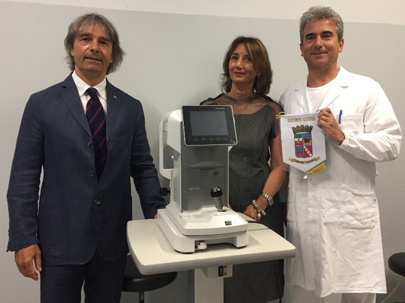 lions club viareggio ospedale versilia oculistica