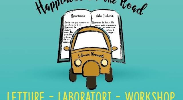 Arriva Happiness on the Road, la prima  libreria italiana itinerante che spiega la felicità