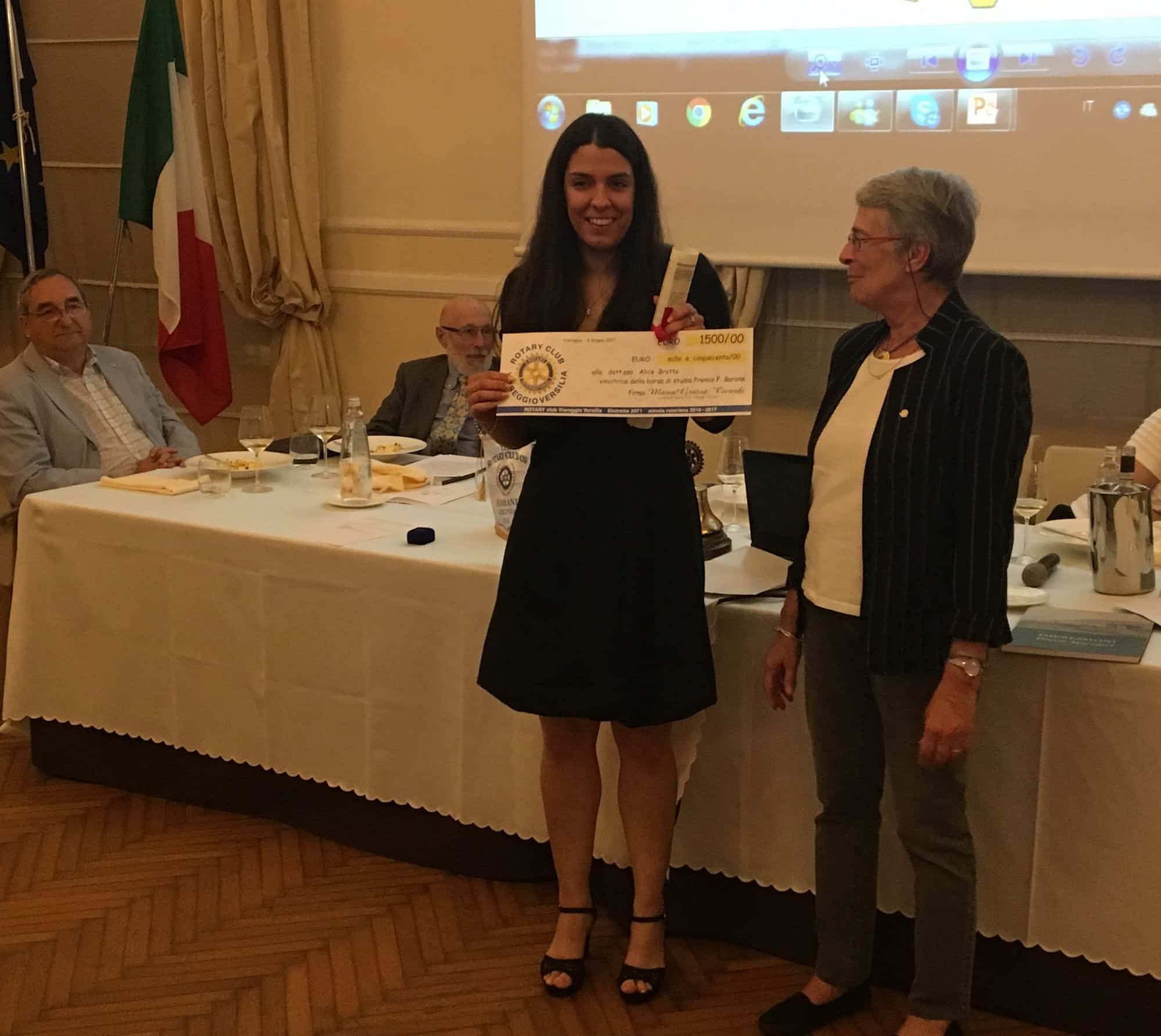 Premio Barone consegnato ad Alice Brotto per la sua tesi in egittologi