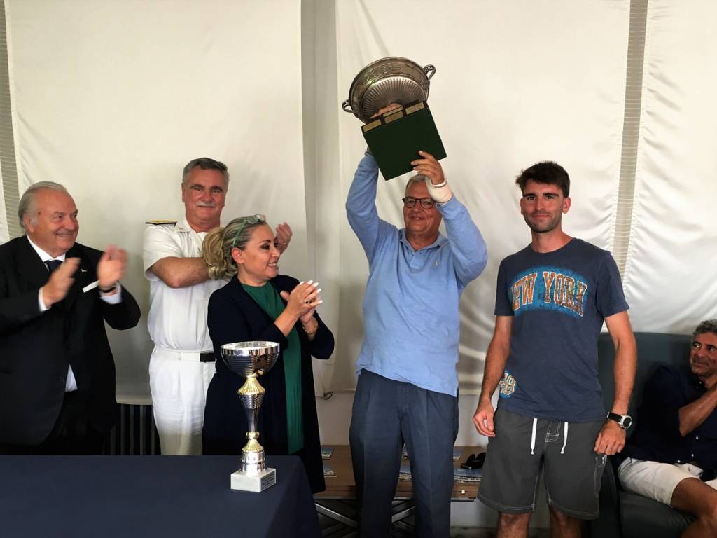 Paolo Insom gitana alla premiazione