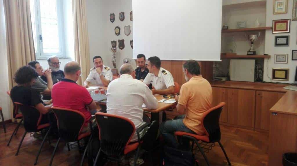 Un momento dell'incontro