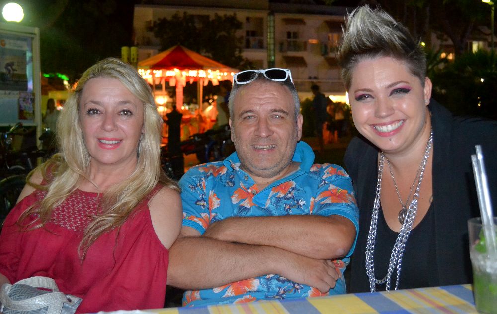 valentina borchi con vincent masini e sabrina ceccarelli di musicamia