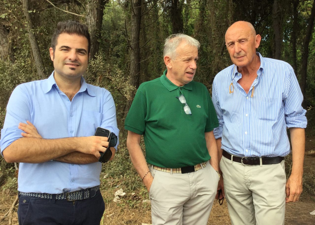 Obiettivo riforestazione, sopralluogo di Comune e Regione nella Pineta di Levante