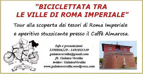 biciclettata ville roma imperiale