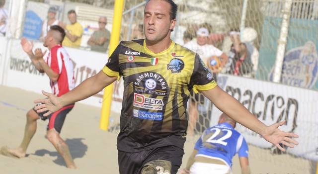 Beach soccer, il Viareggio stende la Vastese