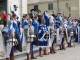 Flash mob medievale a Tonfano, sfila la contrada della Cervia in vista del primo Festival