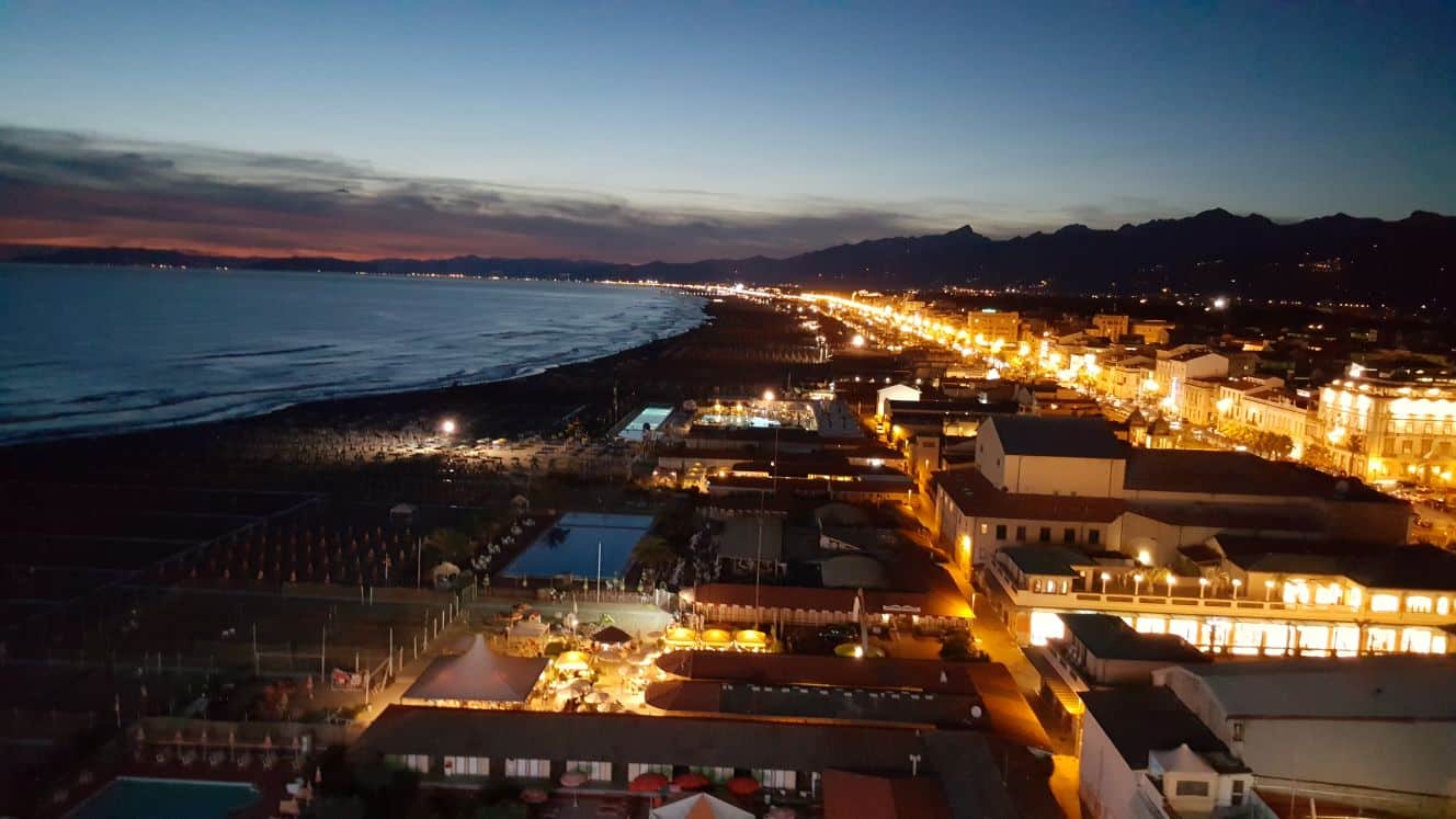 Viareggio dall’alto