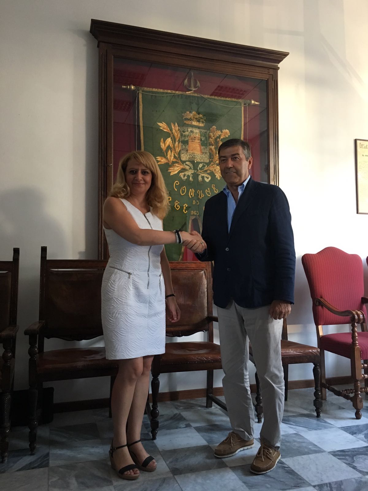 Il sindaco Bruno Murzi incontra l’ambasciatore della Repubblica d’Armenia in Italia