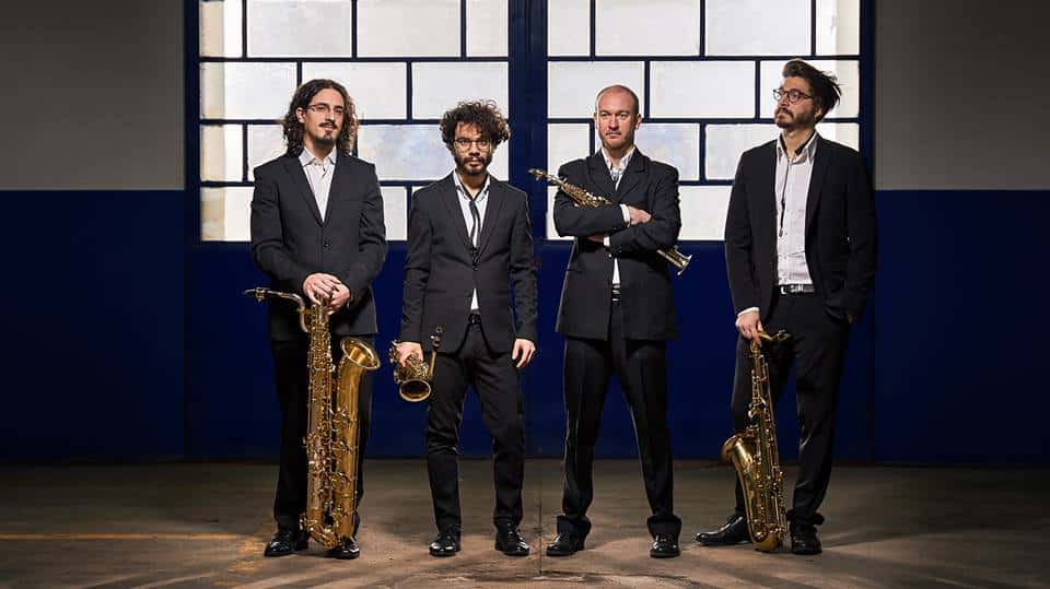 Midnight saxofone quartet