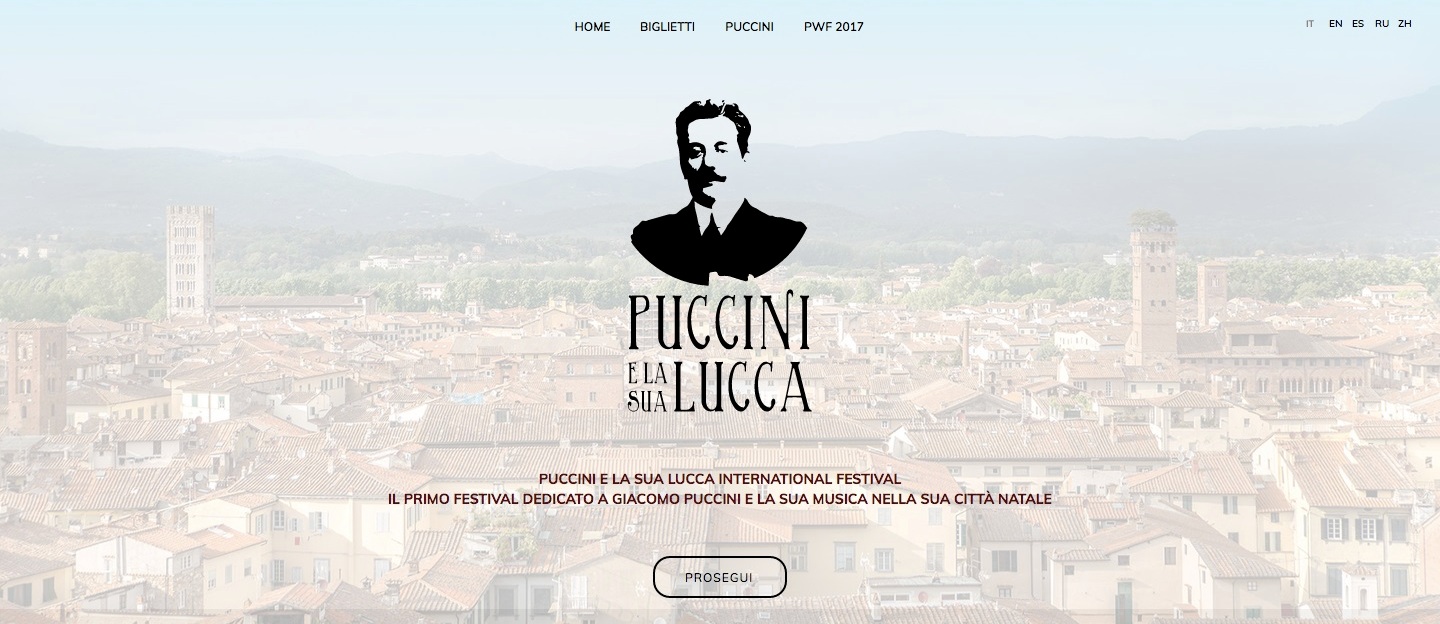 Puccini & la sua Lucca International Festival rifà il look, ecco il nuovo sito