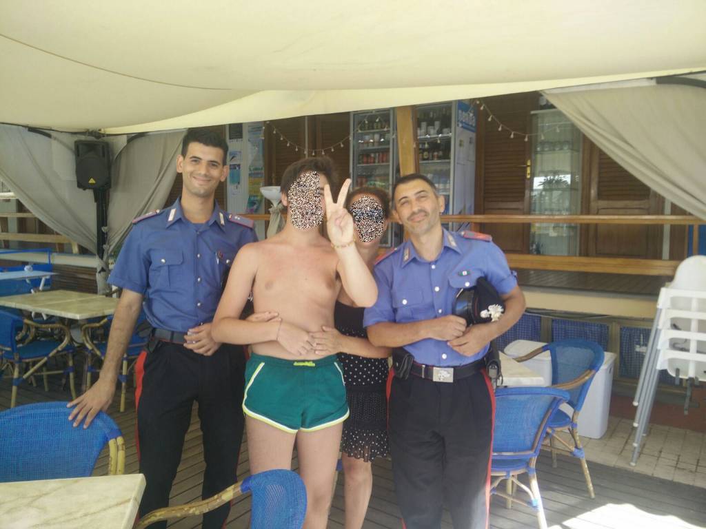 bimbo autistico ritrovato