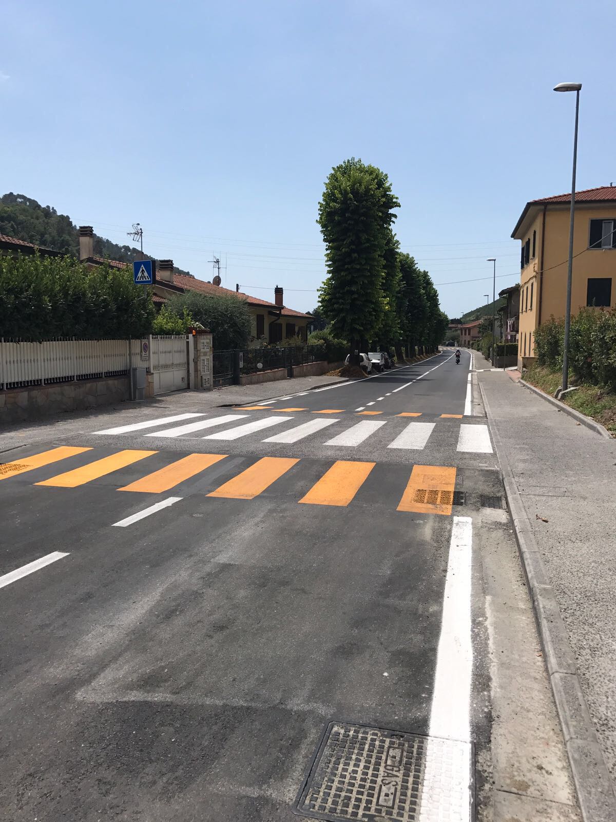 Via Vecchia Provinciale torna a doppio senso, conclusi i lavori